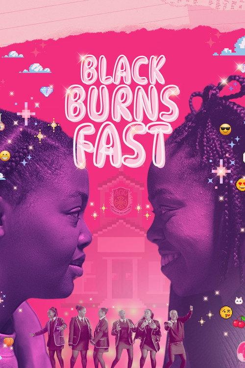 Black Burns Fast 2026 official movie poster