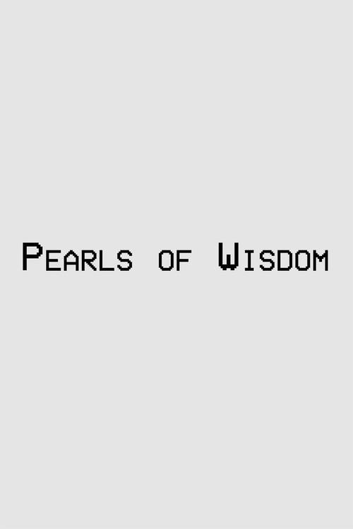 Pearls of Wisdom 2016 official movie poster