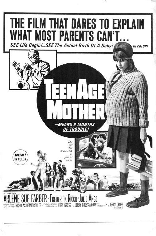 Teenage Mother 1967 official movie poster