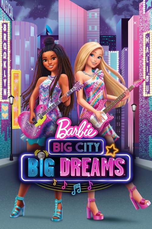 Barbie: Big City, Big Dreams 2021 official movie poster
