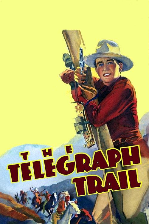 The Telegraph Trail 1933 official movie poster