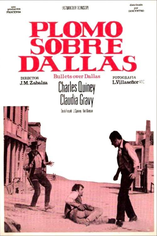 Plomo sobre Dallas 1970 official movie poster