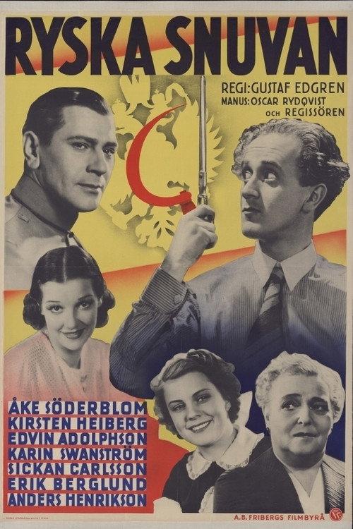 Ryska snuvan 1937 official movie poster