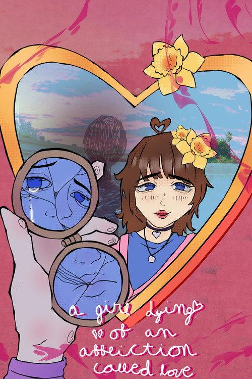 A Girl Dying of an Affliction Called Love 2025 official movie poster