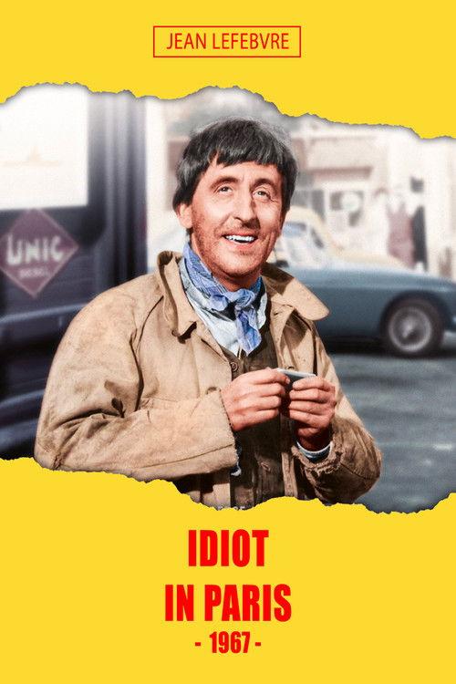 Idiot in Paris 1967 official movie poster