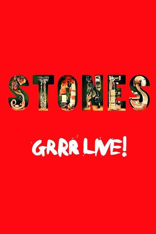 The Rolling Stones: Grrr Live! 2012 official movie poster