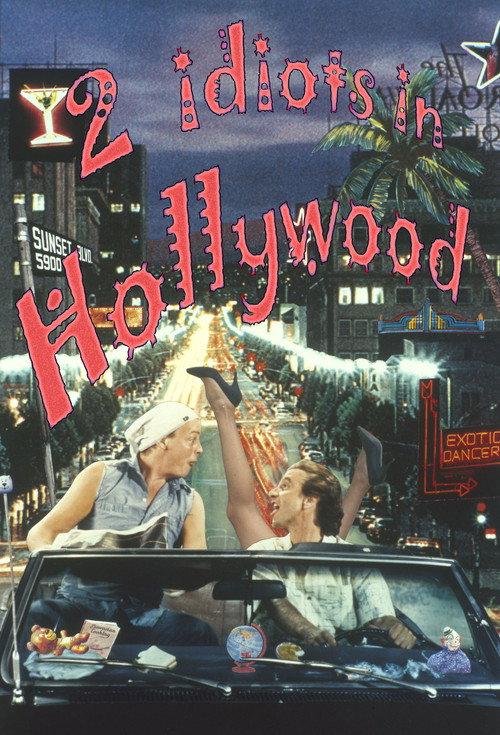 Two Idiots in Hollywood 1988 official movie poster