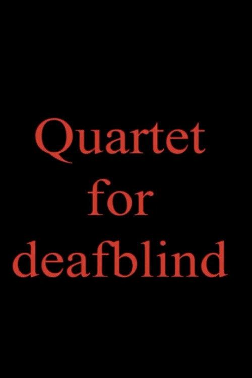 Quartet for deafblind 1986 official movie poster