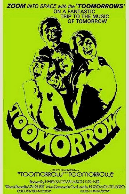 Toomorrow 1970 official movie poster