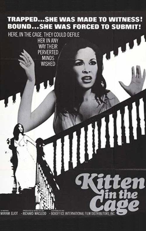 Kitten in a Cage 1968 official movie poster