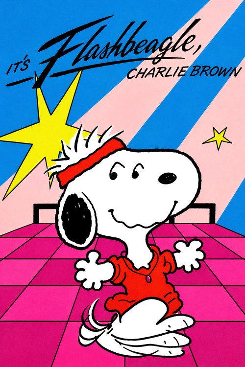 It's Flashbeagle, Charlie Brown 1984 official movie poster