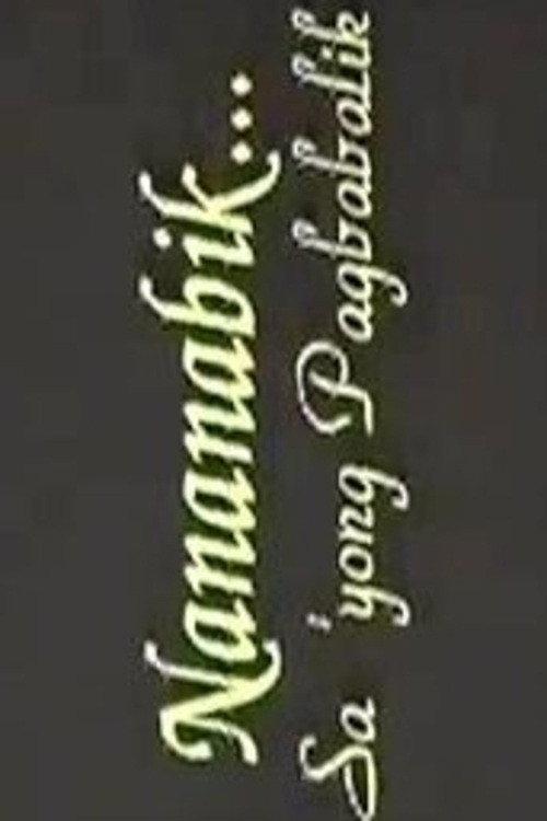 Nananabik... Sa 'yong pagbabalik 1996 official movie poster