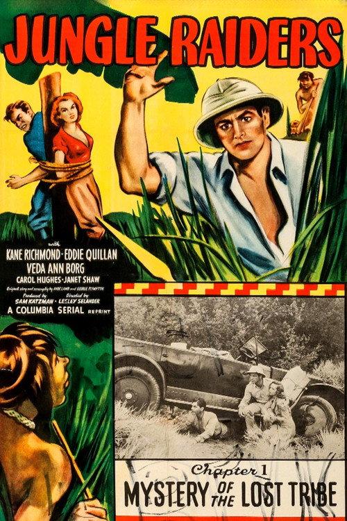 Jungle Raiders 1945 official movie poster
