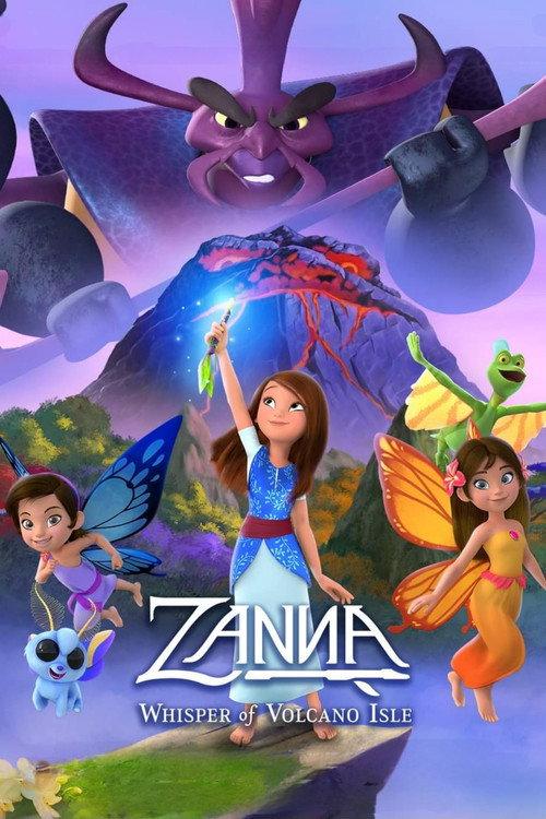 Zanna: Whisper of Volcano Isle 2025 official movie poster