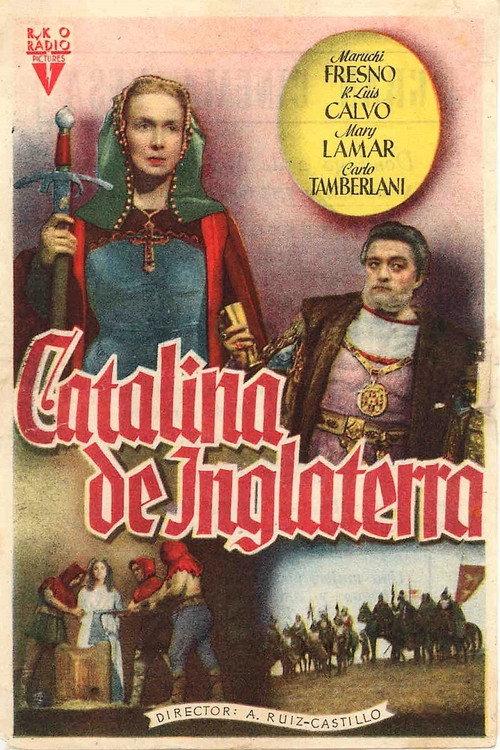 Catherine of England 1951 official movie poster
