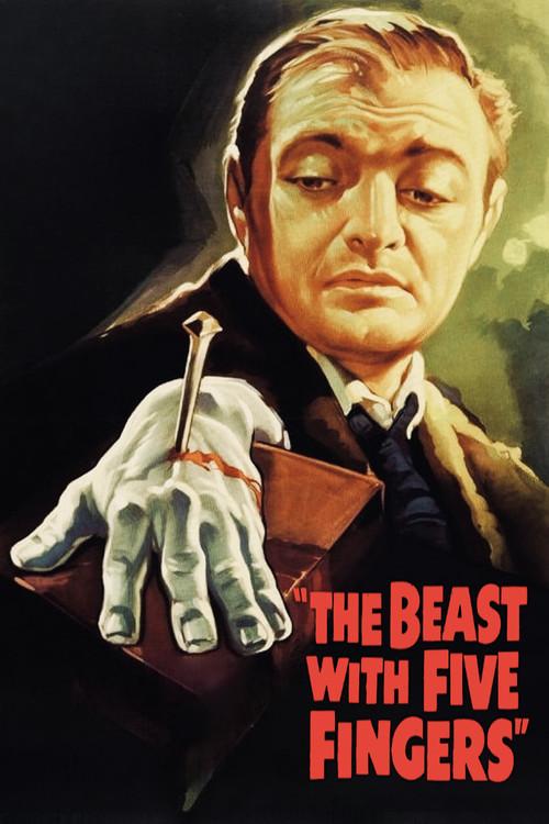 The Beast with Five Fingers 1947 official movie poster