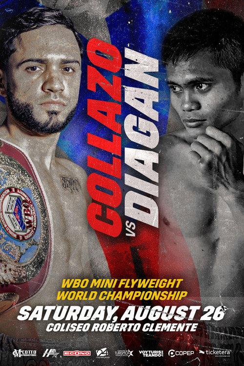 Oscar Collazo vs. Garen Diagan 2023 official movie poster