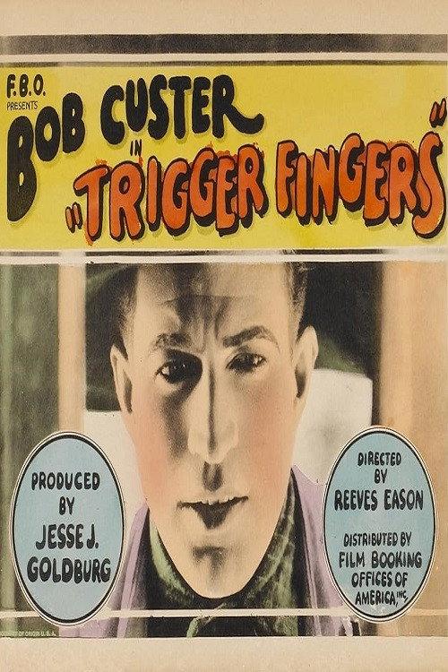 Trigger Fingers 1924 official movie poster