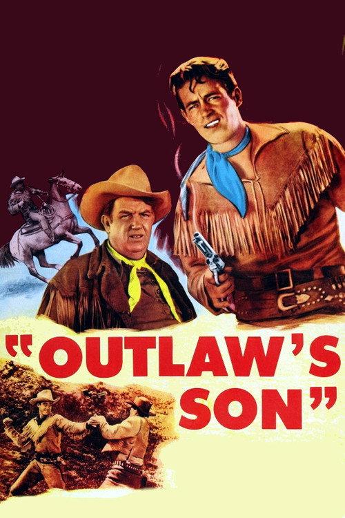 Outlaw's Son 1954 official movie poster