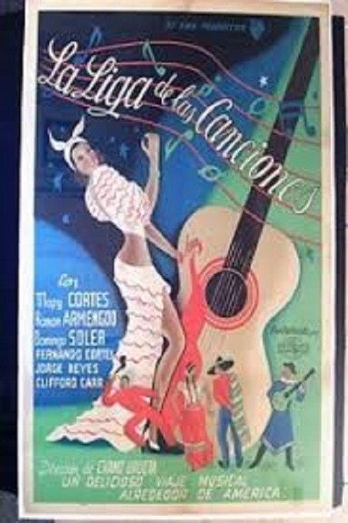 La liga de las canciones 1941 official movie poster