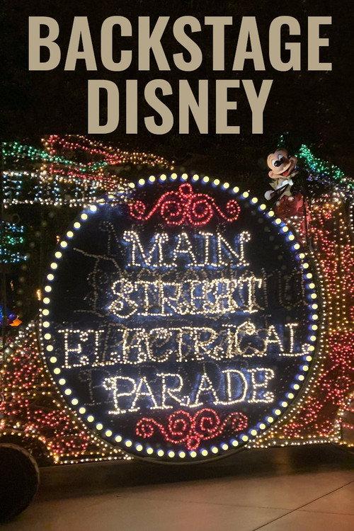 Backstage Disney: The Main Street Electrical Parade 1986 official movie poster