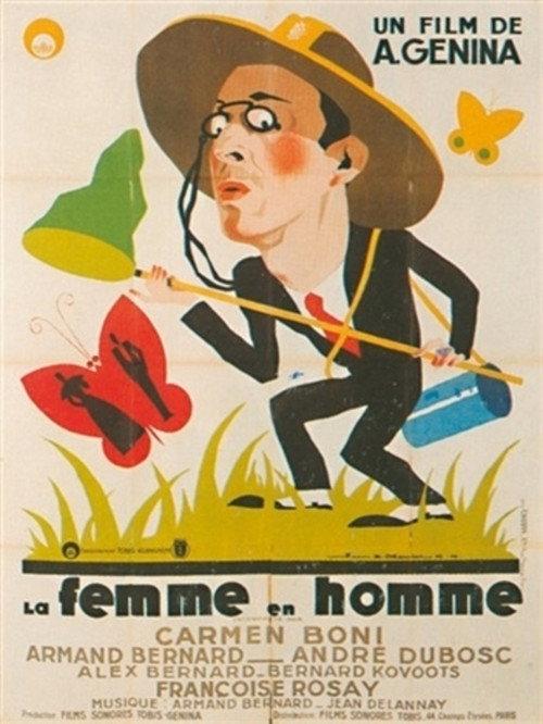 The Woman Dressed As a Man 1932 official movie poster