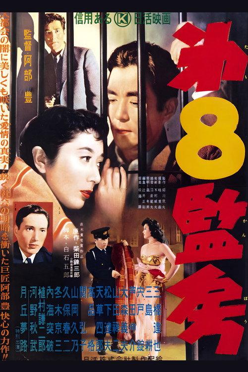 Cell No. 8 1956 official movie poster