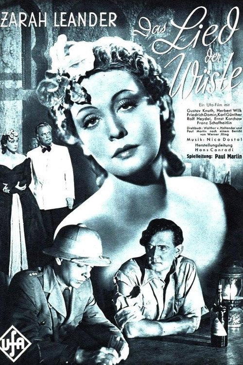 The Desert Song 1939 official movie poster