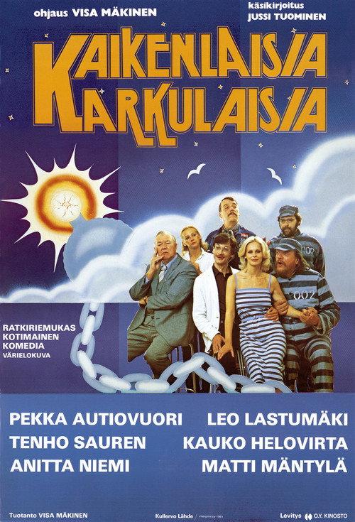 Kaikenlaisia karkulaisia 1981 official movie poster