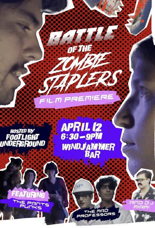 Battle of the Zombie Staplers official movie poster