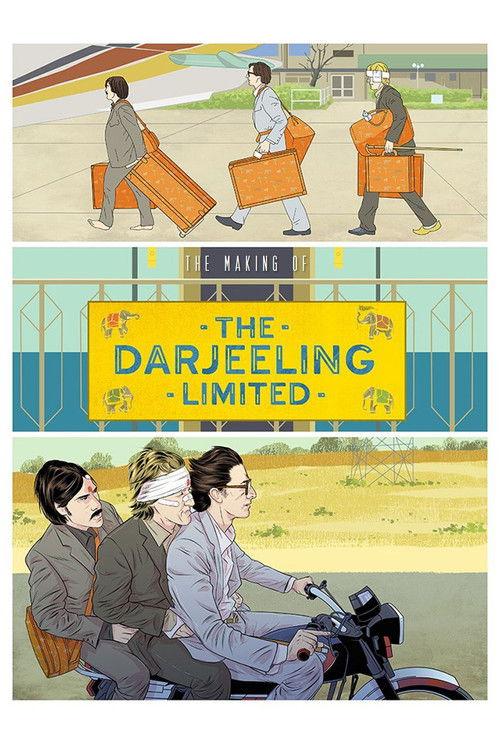 The Making of 'The Darjeeling Limited' 2010 official movie poster