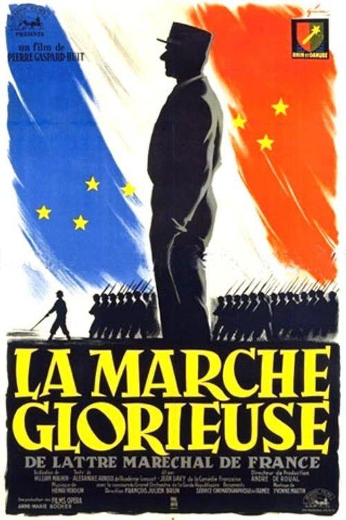 The March to Glory 1954 official movie poster