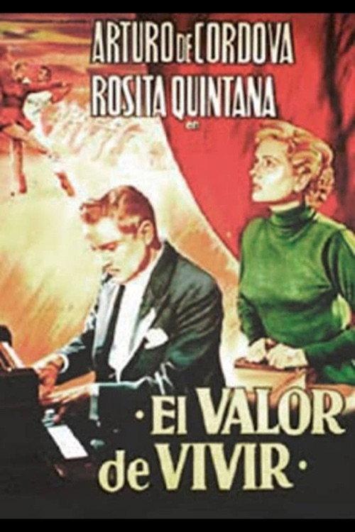 El valor de vivir 1954 official movie poster