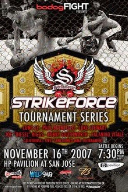 Strikeforce: Four Men Enter, One Man Survives 2007 official movie poster