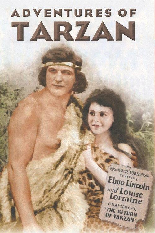The Adventures of Tarzan 1921 official movie poster