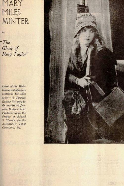 The Ghost of Rosy Taylor 1918 official movie poster