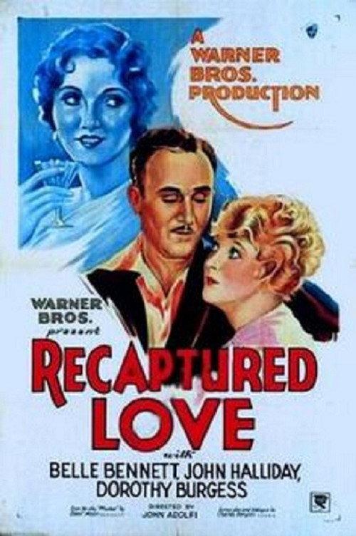 Recaptured Love 1930 official movie poster