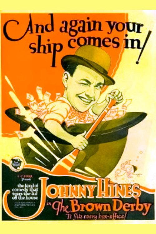 The Brown Derby 1926 official movie poster