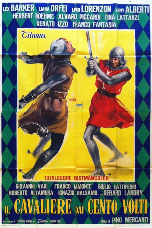 Knight of 100 Faces 1960 official movie poster