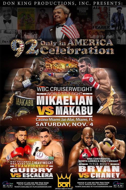 Noel Mikaelian vs. Ilunga Makabu 2023 official movie poster