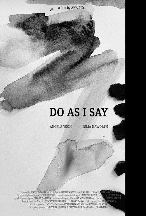 Do As I Say 2022 official movie poster