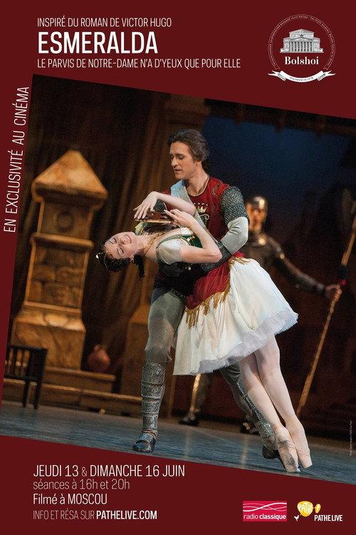 Bolshoi Theatre: ballet Esmeralda 2011 official movie poster