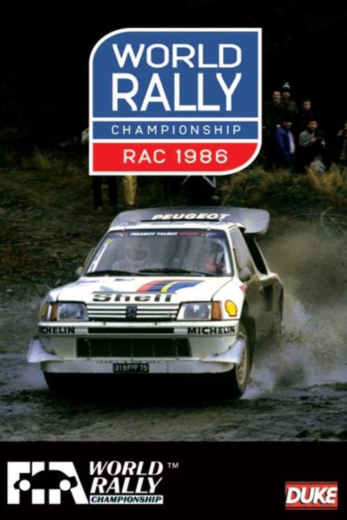 RAC Rally 1986 1986 official movie poster