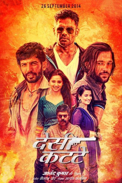 Desi Kattey 2014 official movie poster