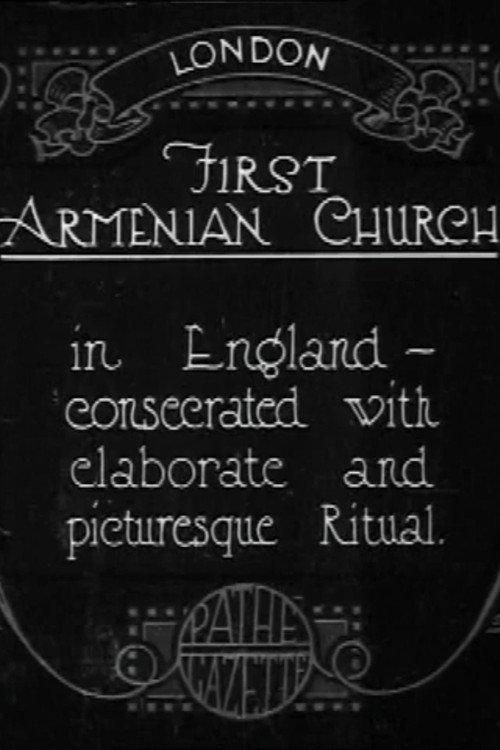 First Armenian Church 1923 official movie poster
