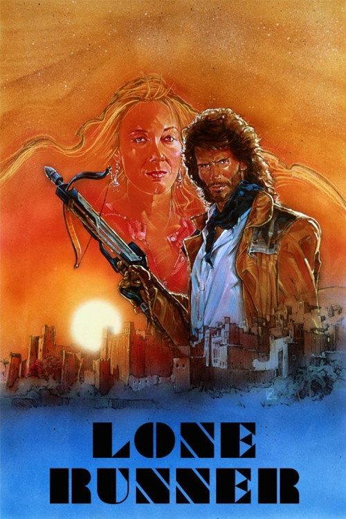 The Lone Runner 1986 official movie poster