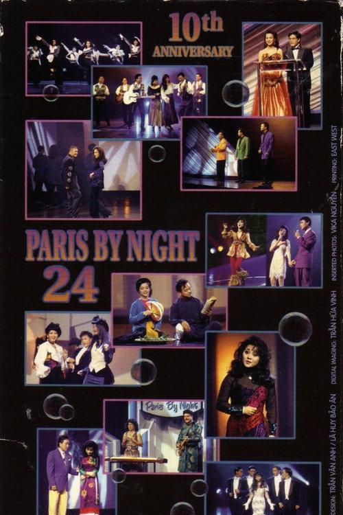 Paris By Night 24: 10th Anniversary 1993 official movie poster
