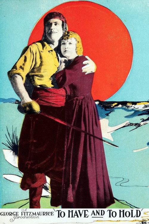 To Have and to Hold 1922 official movie poster