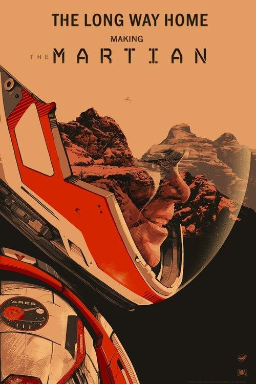 The Long Way Home: Making 'The Martian' 2016 official movie poster