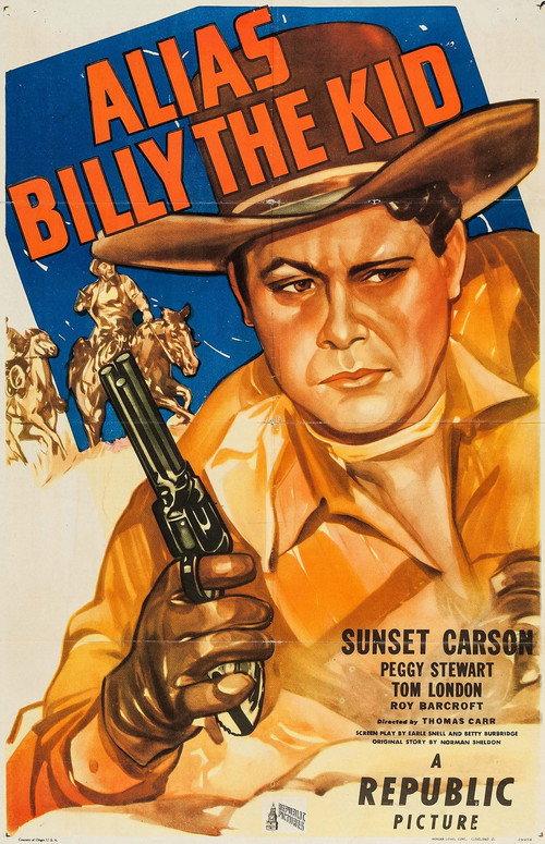 Alias Billy the Kid 1946 official movie poster